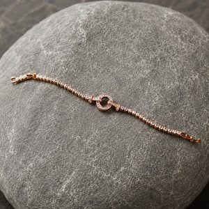 Infinity Grace 18K Gold Plated Zirconia Bracelet